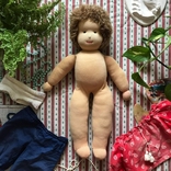 Большая вальдорфская кукла 49 см, фото №7