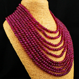 Ожерелье из натуральных рубинов 1300 карат, фото №3