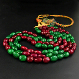 Ожерелье из рубинов и изумрудов 900 карат, фото №3