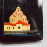 Блокнот Мстера Успенский собор Княгинина монастыря 1961 лаковая миниатюра 11 х 7,8 см, фото №5