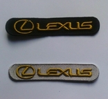 Нашывка Lexus 2шт, фото №2