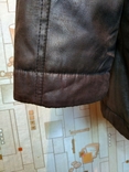 Куртка утепленная под винтаж. кожу BARTLETT Еврозима полиэстер р-р 58 (состояние!), фото №6