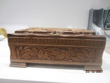 Large jewelry box wood carving abramtsevo, photo number 5