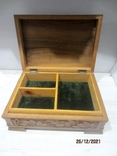 Large jewelry box wood carving abramtsevo, photo number 8