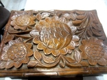 Large jewelry box wood carving abramtsevo, photo number 10