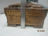 Large jewelry box wood carving abramtsevo, photo number 13