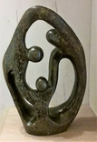 Скульптура "Семья" камень, фото №3