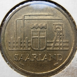  Saara 20 francen 1954, numer zdjęcia 3
