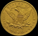 10 доларів 1894 року США, Свобода, фото №3