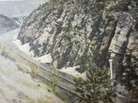 Почтовая открытка - Мост близ Златоуста - 1906 год, фото №3