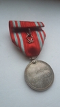 Японська срібна медаль в коробці, фото №10