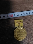 Памятная медаль ГДР VEB Mansfeld Vilhelm Pick Пламя Дружбы Мансфельд-Кривой Рог (5), photo number 3