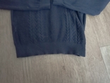 Mango хлопок+шерсть Красивый женский свитер ажурный с красивой спиной S/XS, фото №8