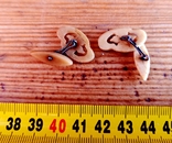 Cufflinks from the USSR made of bone - 2, photo number 3