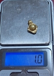 Золотой амулет Рим/ЧК, булла, вес 1 грамм., фото №12