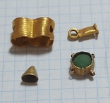 Золотые античные артефакты вес 8.8 грамм., фото №2