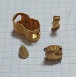 Золотые античные артефакты вес 8.8 грамм., фото №4