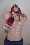 Reine Schurwolle 100% шерсть Красивый теплый зимний мужской шарф, photo number 5