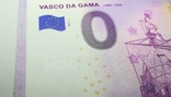 0 евро Васко да Гама с вод. знаком, голограммой, УФ-элементами. Со "скрытой" надпечаткой, фото №3