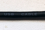 Кабель USB-f на min-USB AWM Stile 2035 E201077 2 фильтра 1 шт, фото №5