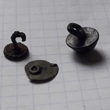 Старинные маленькие пуговицы бронза в коллекцию, фото №7