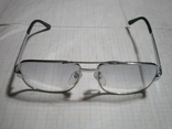 Солнцезащитные серебристые титановые очки BALMAIN Paris, фото №2