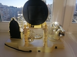 Телефон в ретро стиле с часами, лампой и музыкальным сопровождением, фото №8