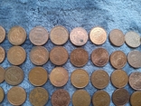1 евроцент (150шт),разных стран и годов, фото №7