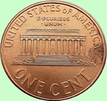 15.U.S. 1 cent, 2002 Lincoln Cent Mondvor Mark: "D" - Denver, photo number 3