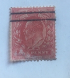 Великобритания 1902 King Edward 7.One penny, фото №2