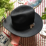 Шляпа шерсть в стиле ретро винтаж MarksSpencer на 10-14 лет, фото №2