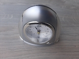 Настольные часы-будильник Pearl quartz (с сер. вставками), фото №3