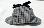 Шляпа Шерлока Холмса, шляпа охотника за оленям р. 55-56 см, фото №2