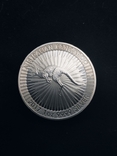 Инвестиционная монета Кенгуру 1 доллар 31.1 грам (унция) серебро 999.9 пробы 2017 год., фото №3