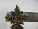 Крест с волютами,18 век ,6 на 4.5 см, фото №12