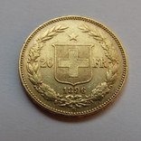 20 франков 1896 г. Швейцария, фото №7