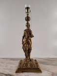 Бронзова лампа-торшер "Жінка" арт. 0734, фото №11