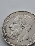 5 франков Бельгия 1875 г.Сееребро., фото №4