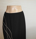 Красивая нарядная длинная юбка с украшением по низу Турция, фото №4