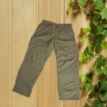 Natural Zone Трекинговые мужские непромокаемые брюки летние трансформер хаки, фото №2