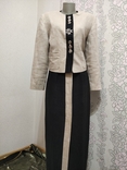 Arido vintage костюм льон плаття жакет., фото №8