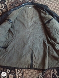 Кожаная куртка кардиган из 70-80г, фото №4