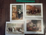 Картины Государственной Третьяковской галереи, тираж 50 000, 1974 -12шт., фото №3