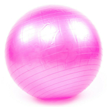 Мяч фитнес 75 см, глянец, розовый, фото №2