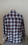 Country Line Теплая мужская рубашка дл рукав под байку в клетку хлопок 2XL, фото №5