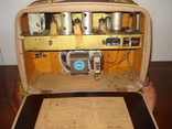Німецький портативний переносний ламповий радіоприймач Akkord Offenbach NB5, фото №9