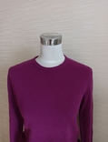 Benetton 100 % Шерстяной Новый женский свитер пурпурный/фиолетовый S/M, photo number 4