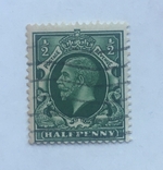 Великобритания 1912-1913 King Georg 5.Half penny, фото №2