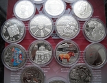 Річний набір монет України 2021 року-19 шт Доставка БЕЗКОШТОВНО, фото №4