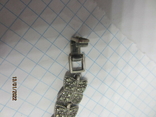 925 Silver Drip Bracelet with Marcasite Vintage Stones, photo number 9